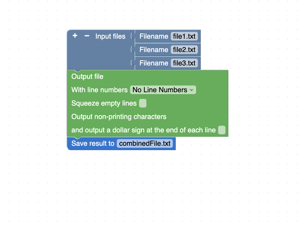 Blockly Unix