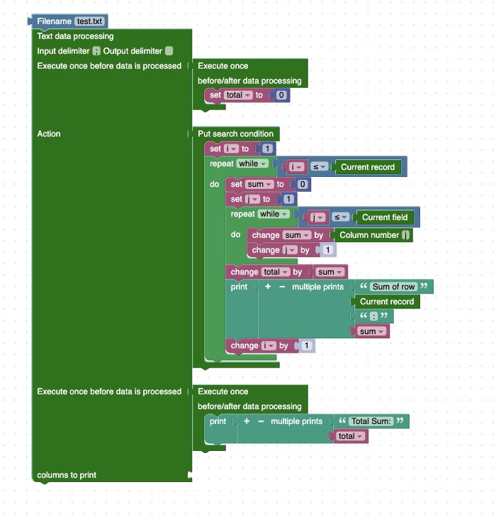 Blockly Unix